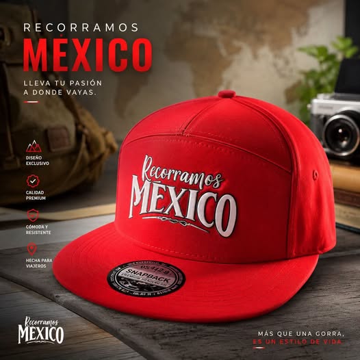 Gorra Recorramos Mexico